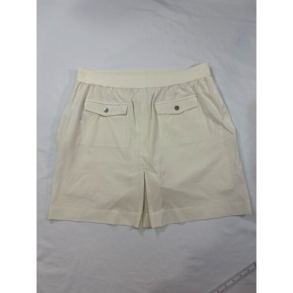 Athleta Vienna Cargo Skort Women's Size 16 Ivory - Picture 2 of 5